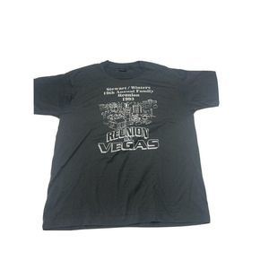 Stewart Winter Las Vegas Family Reunion Black Vintage T Shirt Mens Size XL